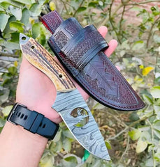 How Does the Choice of Leather Impact the Durability and Functionality of a Knife Sheath?