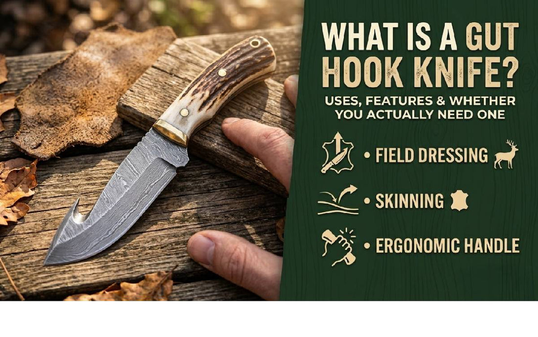 What Is a Gut Hook Knife? Uses, Features & Whether You Actually Need One