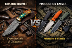 Custom Made vs Large Scale Production: Which One Is the Best Fixed Blade Knife?
