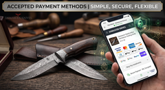 What Payment Methods Does Damascen Knives Accept?