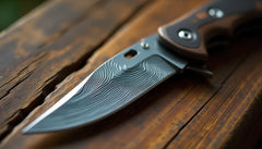 How Knife Handle Materials Affect the Performance of Damascus Steel Folding Knives