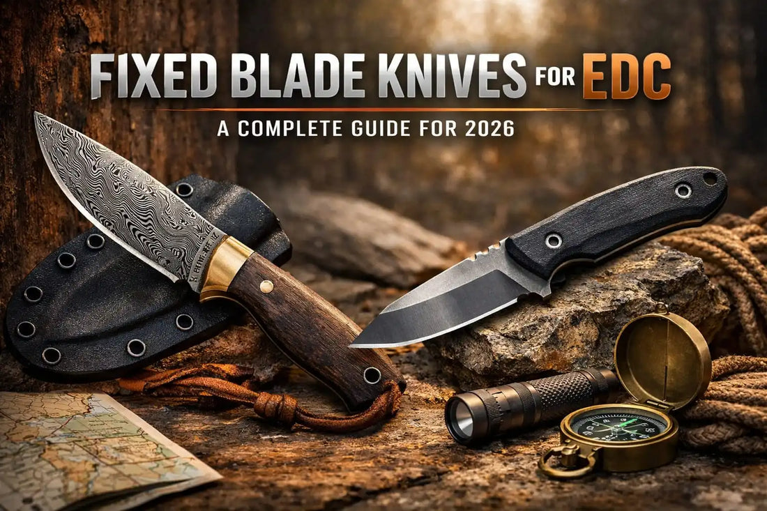 Fixed Blade Knives For EDC: A Complete Guide For 2026