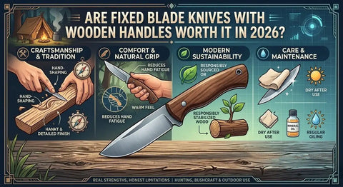 Are Fixed Blade Knives With Wooden Handles Worth It in 2026?