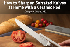 How to Sharpen Serrated Knives at Home (Complete Guide 2026)