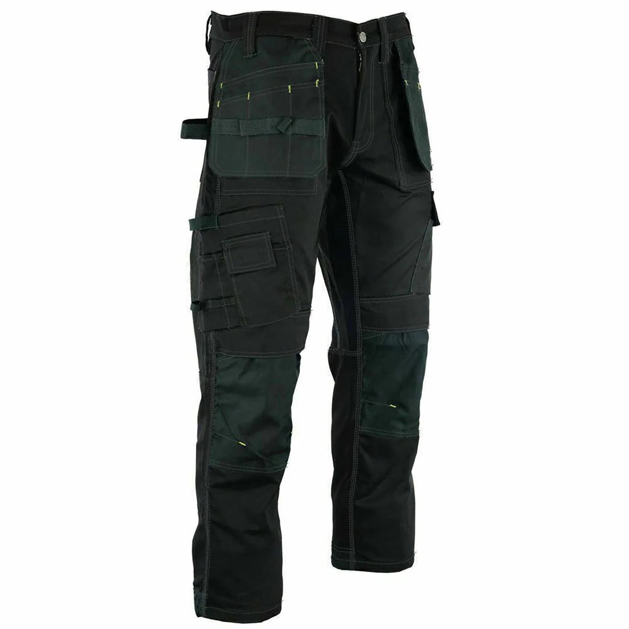Urban Tactical Cargo Work Pants for Men - Heavy-Duty Knee Pads and Multiple Pockets