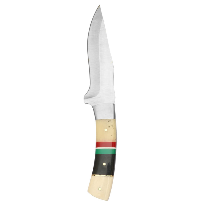 DAMASCEN KNIVES Hunting Knife Fixed Blade Bone Handle