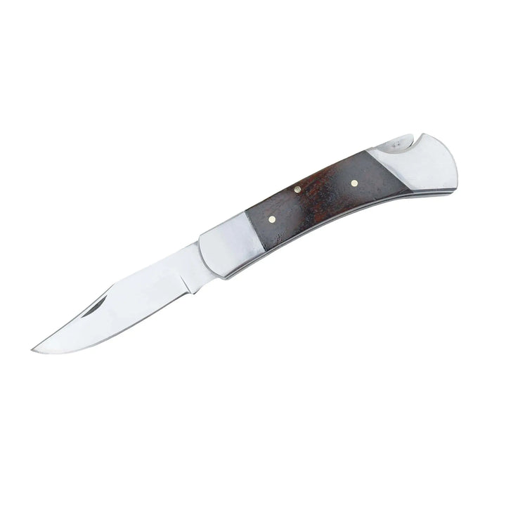 Puma Classic Lockback Knife with 4-inch stainless-steel blade fully opened